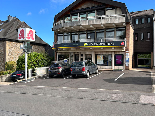 Praxisgebäude der Donnerbergpraxis Docmaus in Stolberg