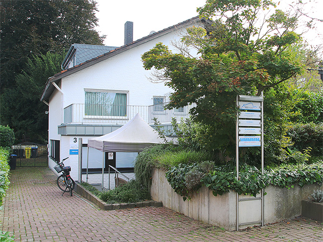 Praxisgebäude des Medizinischen Versorgungszentrums Docmaus in Baesweiler